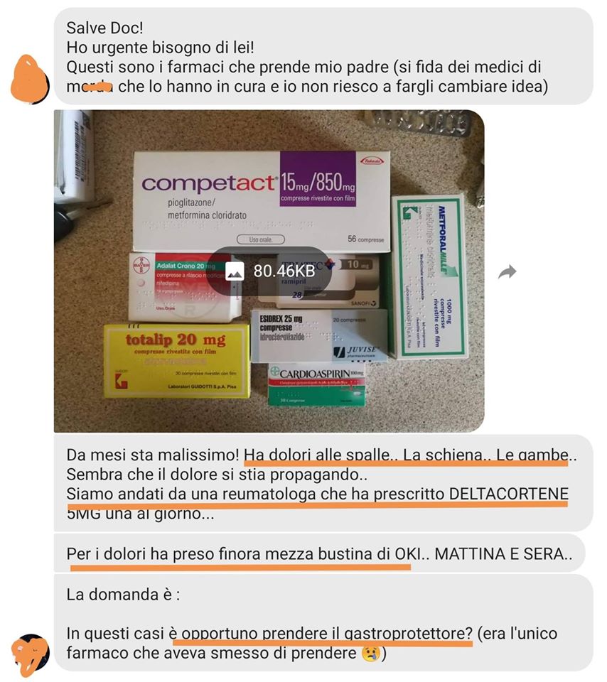 Polifarmacia - Testimonianza di una utente