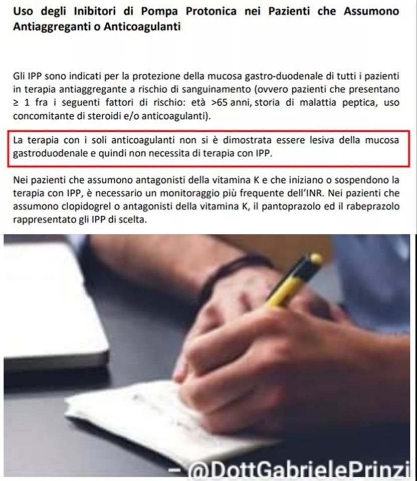 Cardioaspirina, gastroprotettore, disbiosi ed errori medici.